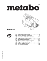 Metabo Power 260 Bruksanvisning
