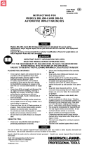 Ingersoll-Rand 280 Instructions Manual