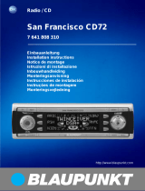 Blaupunkt SAN FRANCISCO CD72 SKY3 CD40 Bruksanvisning