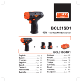 Bahco BCL31SD1K1 Användarmanual