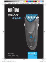 Braun CRUZER 6 CLEAN SHAVE W&D Bruksanvisning