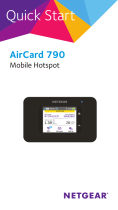 Netgear AC790 - AirCard 790 Mobile Hotspot Bruksanvisning