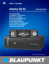 Blaupunkt Alaska DJ52 Bruksanvisning