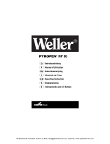 Weller PYROPEN WP 60 Operating Instructions Manual