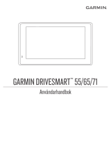 Garmin DriveSmart 55 & Live verkeer Bruksanvisning