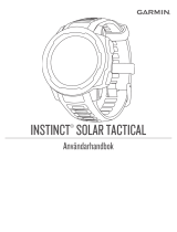 Garmin Instinct Solar linija Tactical Bruksanvisning