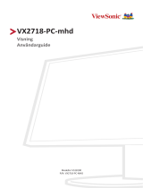 ViewSonic VX2718-PC-MHD-S Användarguide