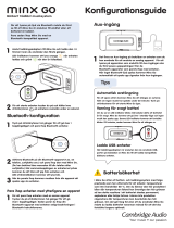 Cambridge Audio Minx Go Snabbstartsguide