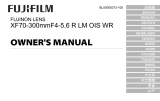 Fujifilm XF70-300mmF4-5.6 R LM OIS WR Bruksanvisning