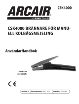 ESAB CSK4000 Air Carbon-Arc Manual Gouging Torch Användarmanual
