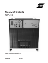 ESAB EPP-450 Plasma Power Source Användarmanual