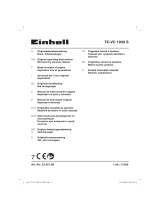 EINHELL TC-VC 1930 S Användarmanual