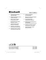 EINHELL Expert GE-LC 18/25 Li Kit Användarmanual