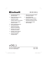 EINHELL Expert GE-CM 18/33 Li (1x4,0Ah) Bruksanvisning