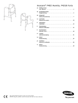 Invacare P402 Aventia Användarmanual