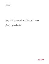 Xerox Versant 4100 Användarguide