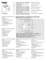 Hager TS 204B User Instructions