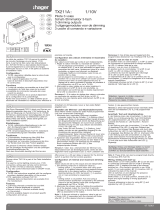 Hager TX211A Användarmanual