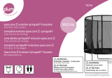 mothercare Plum 8ft Space Zone II trampoline & telescopic enclosure Användarguide