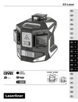 Laserliner X3-Laser Pro Bruksanvisning