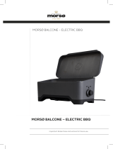 Morso Balcone - electric BBQ Bruksanvisningar