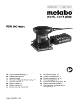Metabo FSR 200 INTEC Bruksanvisningar