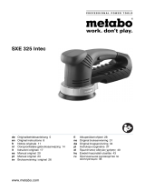 Metabo SXE 325 INTEC Bruksanvisningar