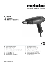 Metabo HE 20-600 Bruksanvisningar