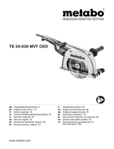 Metabo TE 24-230 MVT CED Bruksanvisningar