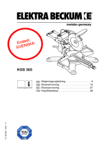 Metabo KGS 303 PLUS Bruksanvisningar