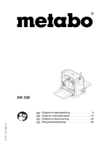 Metabo DH 330 Bruksanvisningar