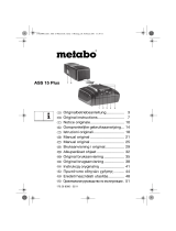 Metabo MAG 28 LTX 32 IK Bruksanvisningar