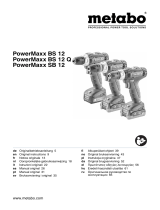 Metabo PowerMaxx BS 12 Bruksanvisningar