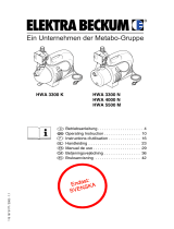 Metabo HWA 5500 M Bruksanvisningar