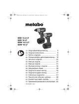 Metabo SSD 18 LT Bruksanvisningar