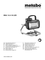 Metabo BSA 14.4-18 LED Bruksanvisningar