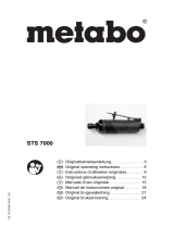 Metabo STS 7000 Bruksanvisningar