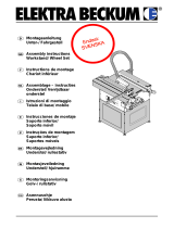 Metabo Wheel SET PK mit U-GESTELL Bruksanvisningar