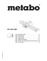 Metabo Router Set FLEXO 500 Bruksanvisningar