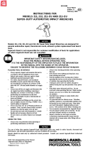 Ingersoll-Rand 211 Instructions Manual