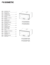 Dometic FO250SA, FO252SA, FO250FSA, FO252FSA Bruksanvisningar