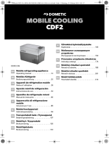 Dometic CDF2 36 CoolFreeze Mobile Compressor Icebox and Freezer Användarmanual