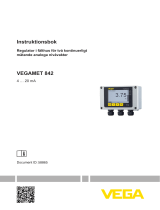 Vega VEGAMET 842 Bruksanvisningar