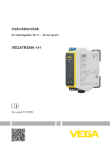 Vega VEGATRENN 141 Bruksanvisningar