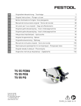 Festool TS 55 FQ-Plus Bruksanvisningar