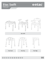 Etac Swift shower stool/chair Användarmanual