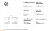 Volkswagen BA 6 1977 Insert For Instruction Manual