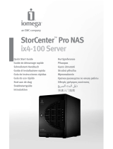 Iomega 34340 - StorCenter Pro ix4-100 NAS Server Snabbstartsguide