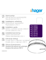 Hager TG 501C Installationsguide