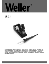 Weller LR 21 Användarmanual